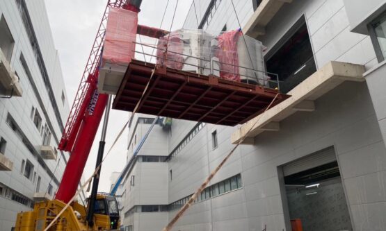 Vận chuyển máy móc, di rời nhà xưởng tại khu công nghiệp Thăng Long III, Vĩnh Phúc